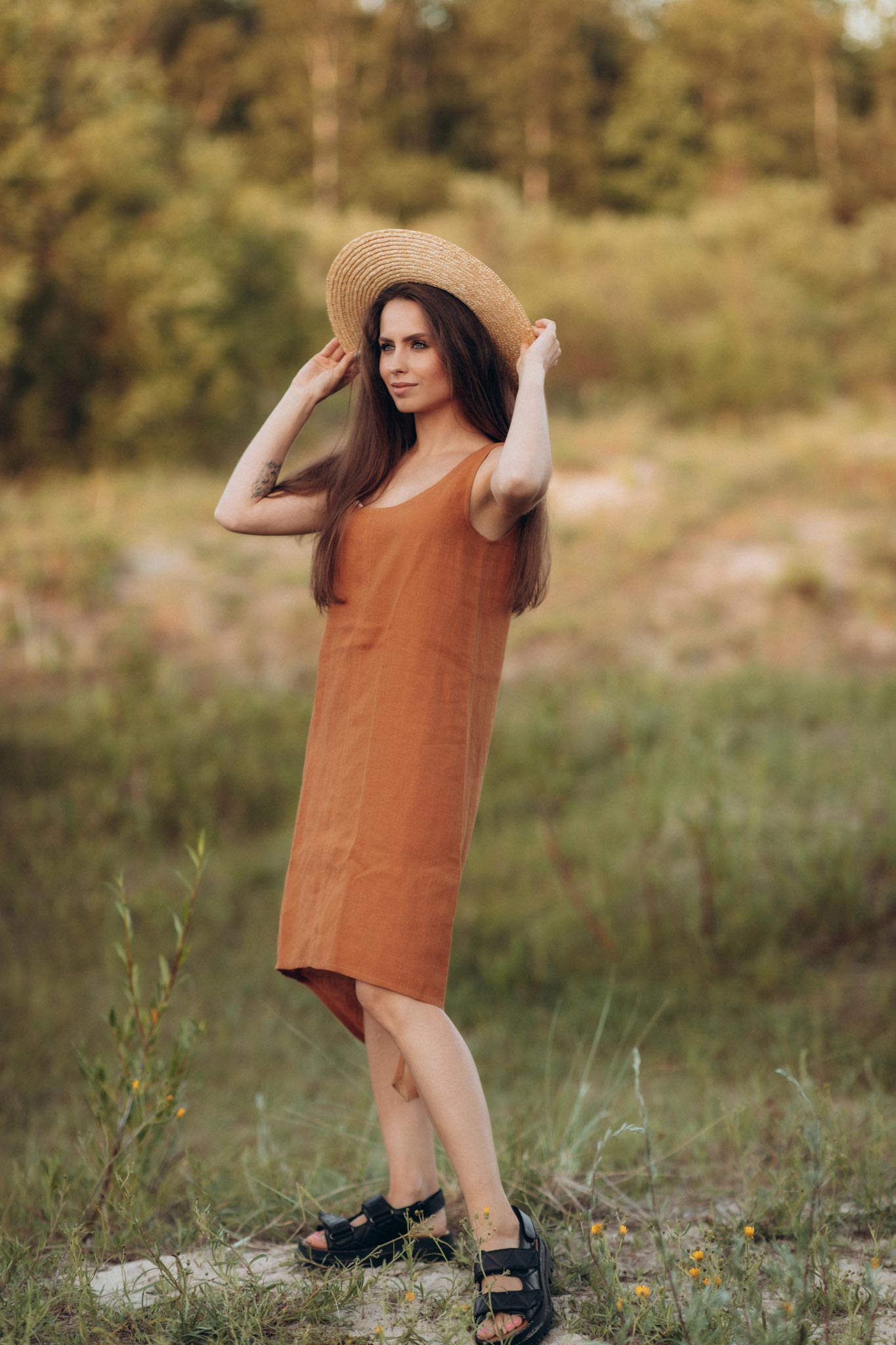 Linen Dress 4