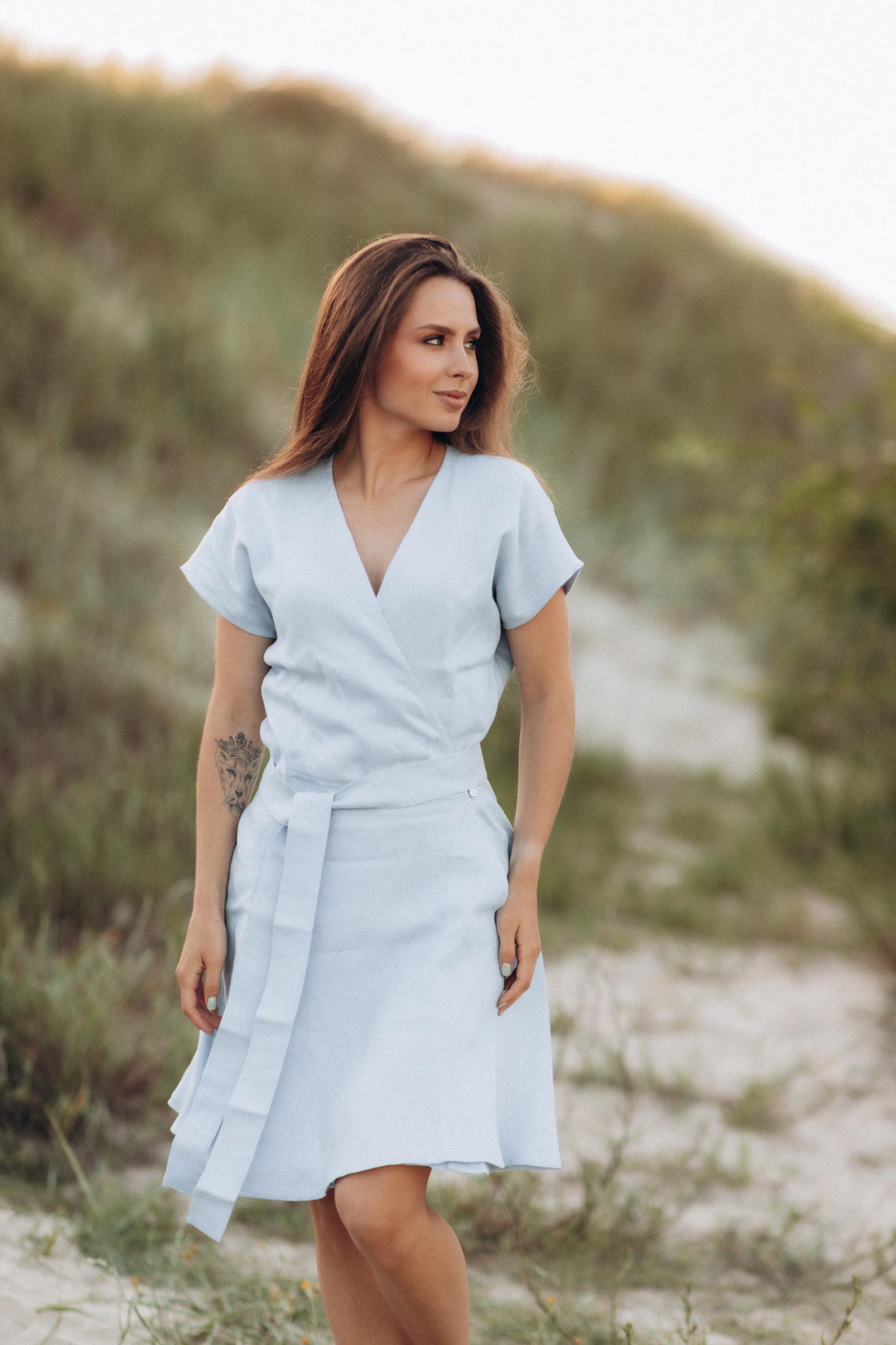 Linen Dress 8