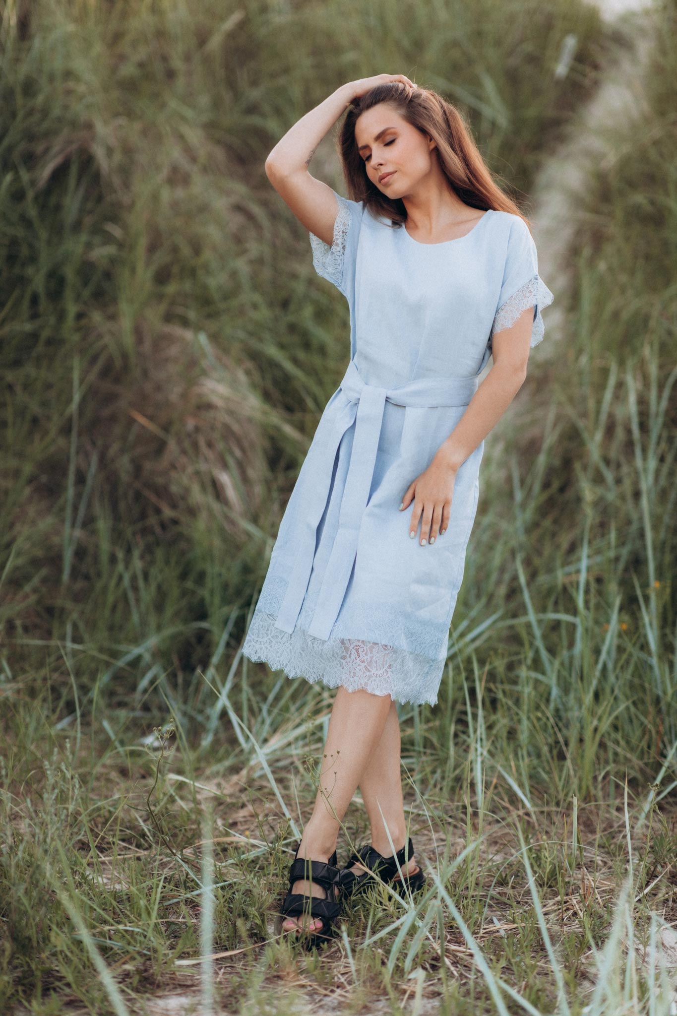 Linen Dress 12