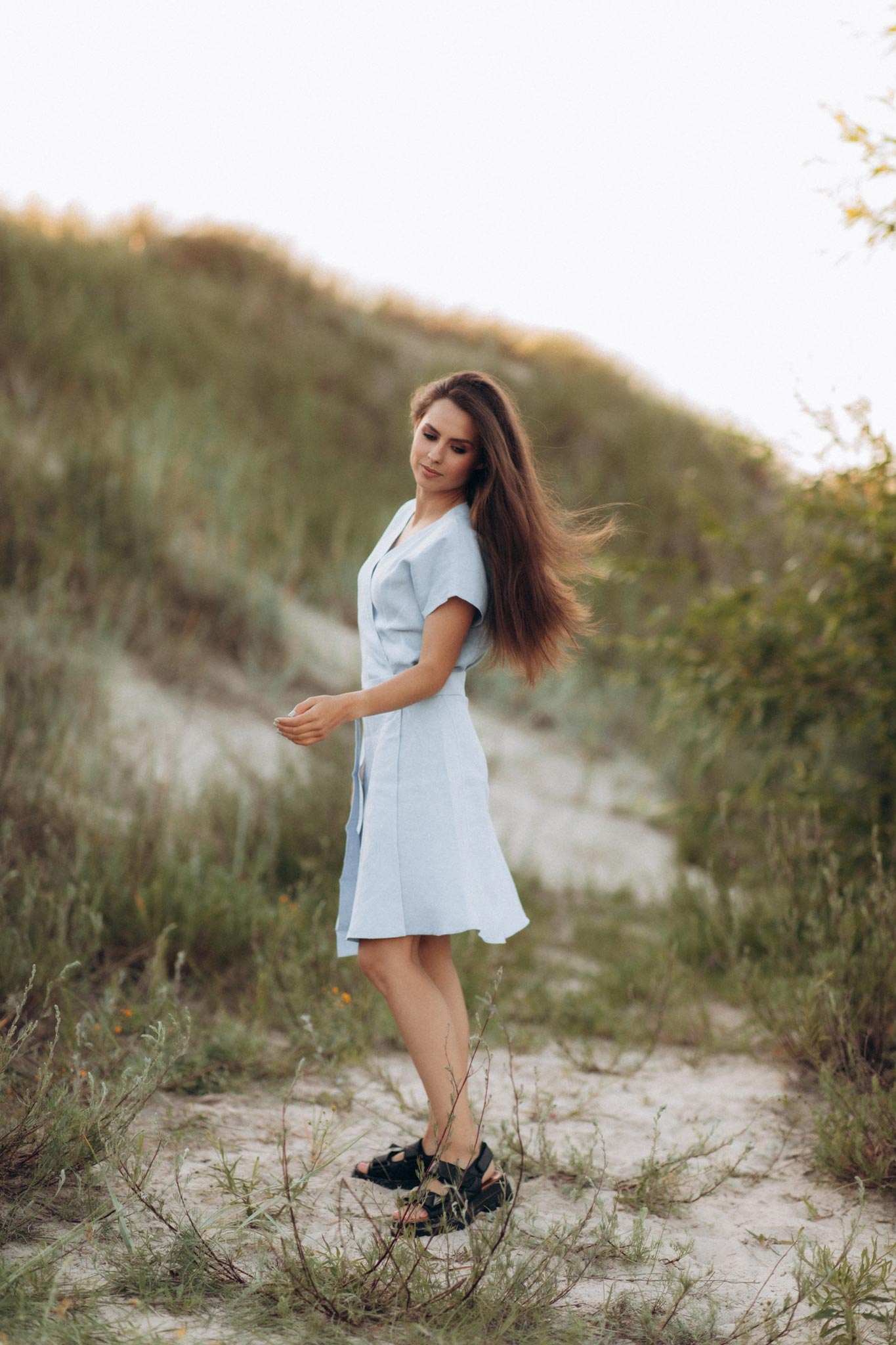Linen Dress 8