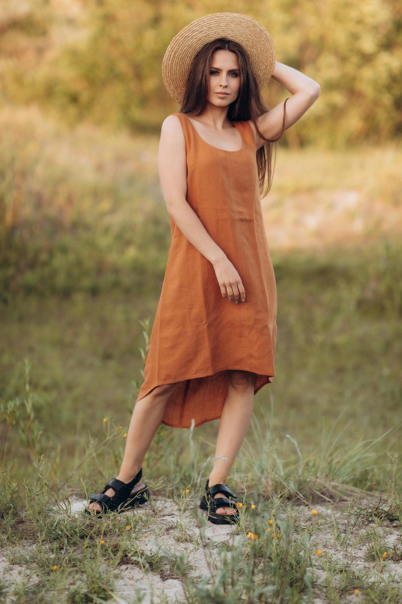 Linen Dress 4
