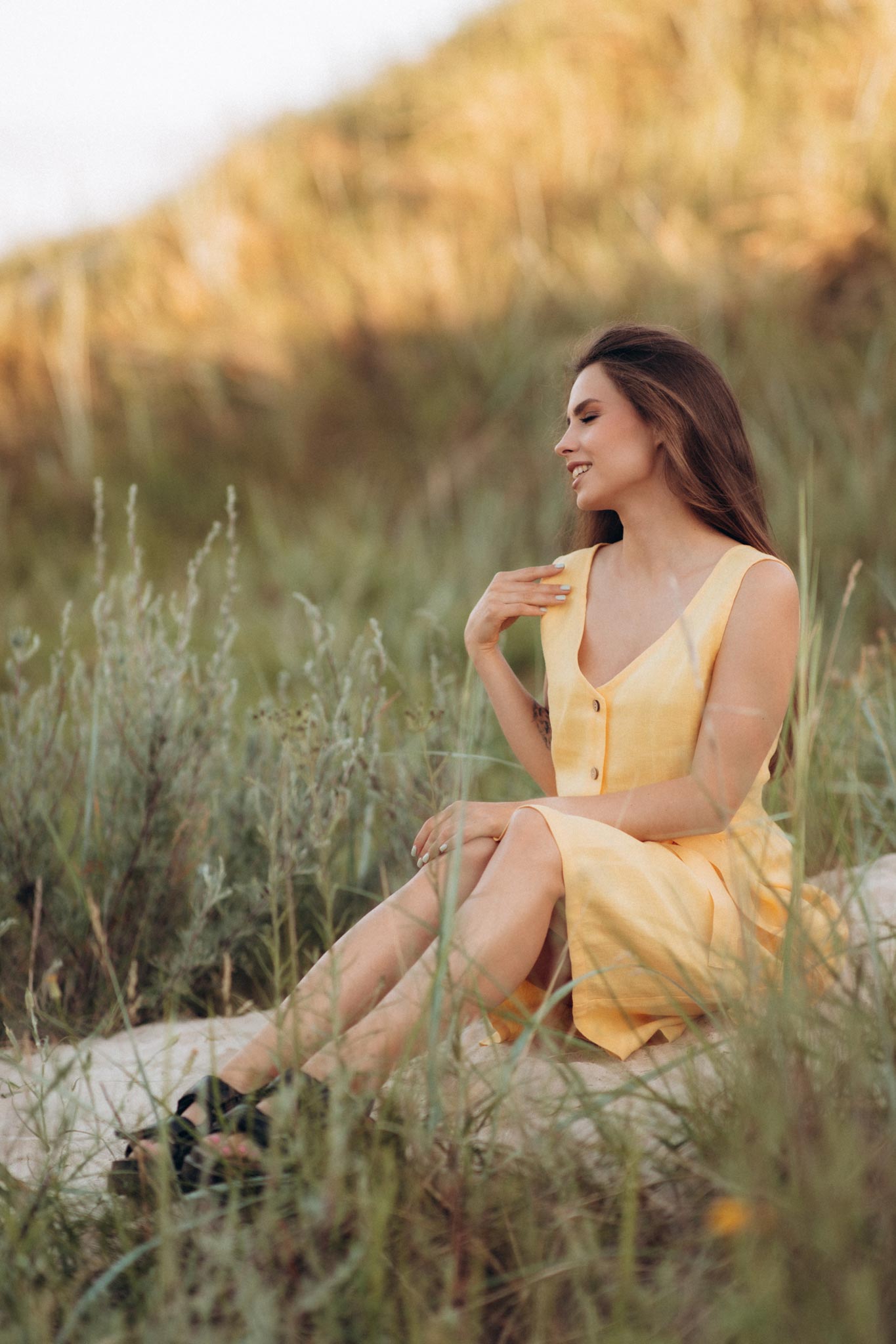 Linen Dress 9
