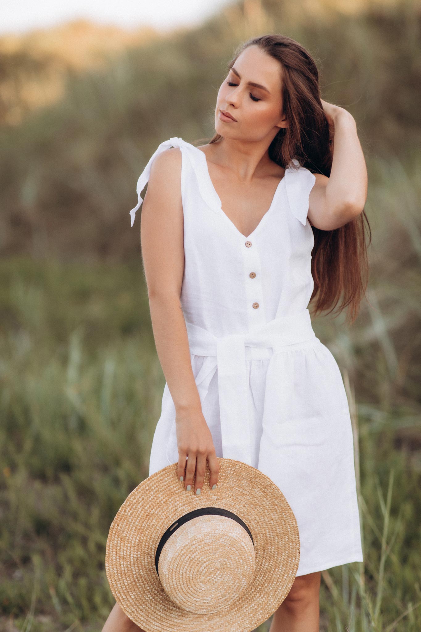 Breeze Button Dress